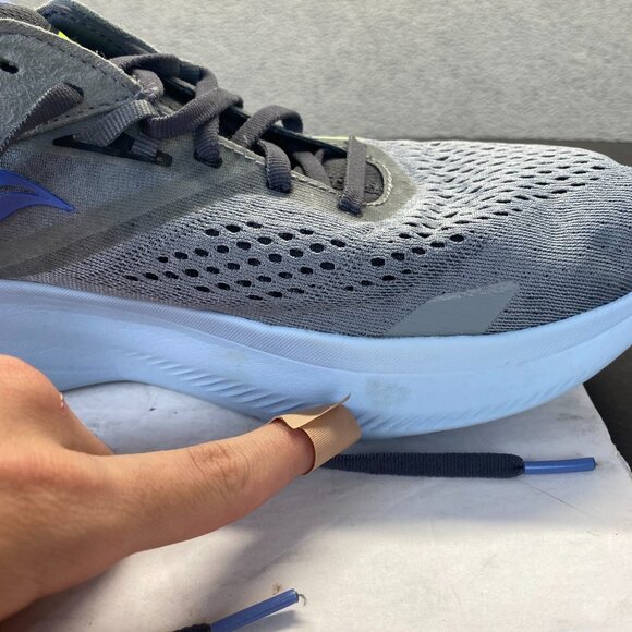 Saucony Women's S10830-15 Ride 16 Running Shoes, Fossil/Pool, Size 9.5 Wide US - Picture 7 of 15